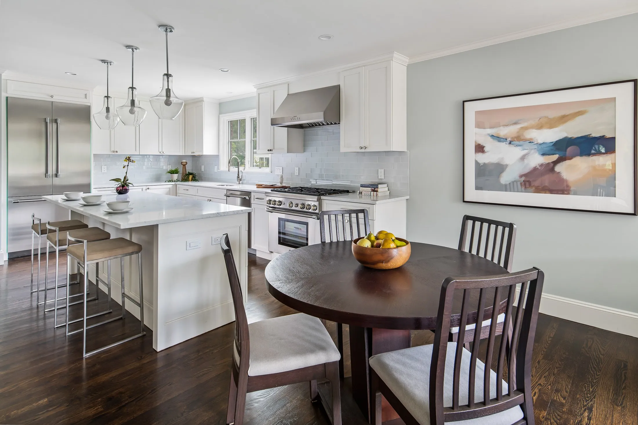 Kitchen renovation by Abrams Builders